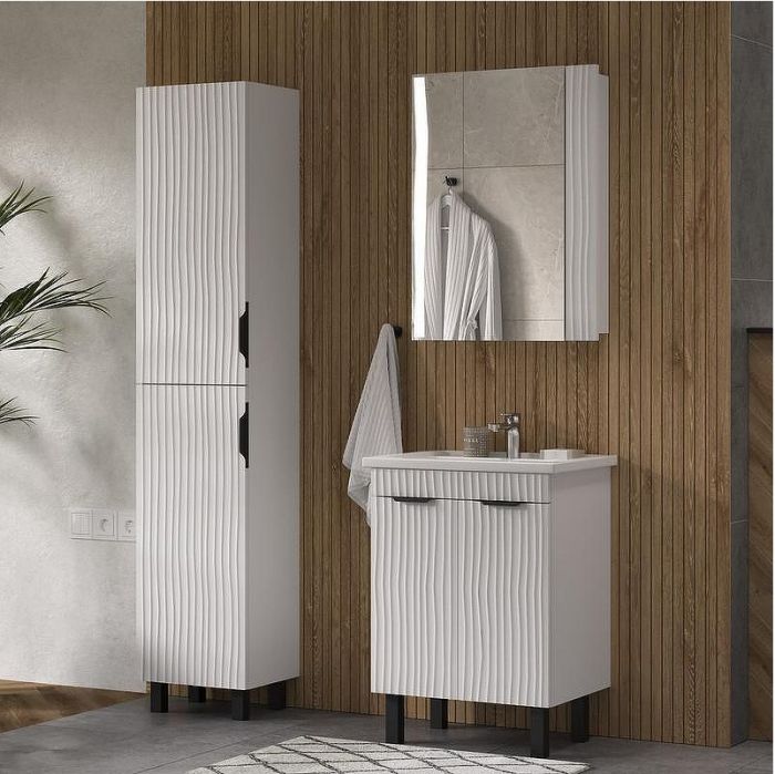 Тумба под раковину Volna Lotty 60 tnLOTTY60.2D-04 цвет Белый