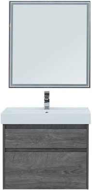 Комплект мебели для ванной Aquanet Nova Lite 75 242904 подвесной Дуб рошелье