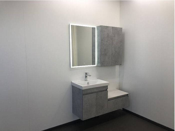 Подвесной шкаф Comforty Осло 60 00-00000837 Бетон светлый