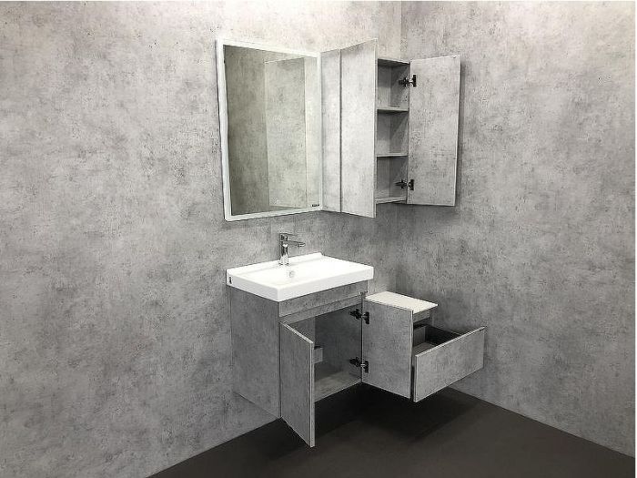 Подвесной шкаф Comforty Осло 60 00-00000837 Бетон светлый