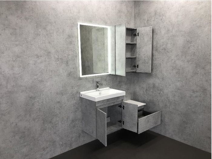 Подвесной шкаф Comforty Осло 60 00-00000837 Бетон светлый