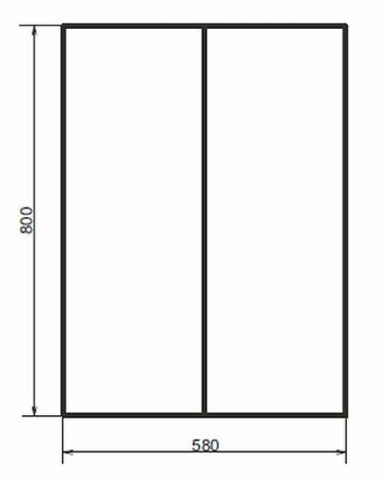 Подвесной шкаф Comforty Осло 60 00-00000837 Бетон светлый