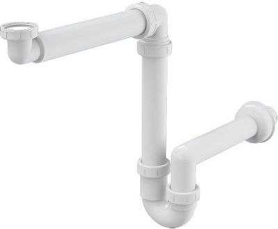 Сифон для раковины Alcaplast AG210521154 (A434) Белая