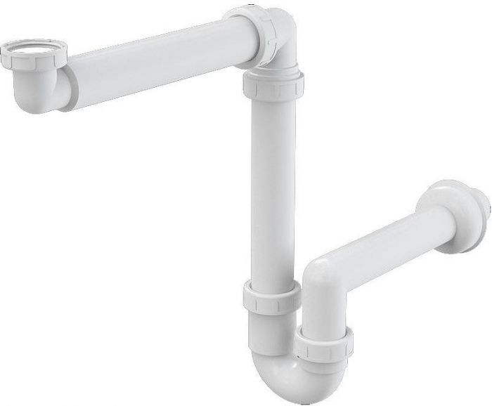 Сифон для раковины Alcaplast AG210521154 (A434) Белая