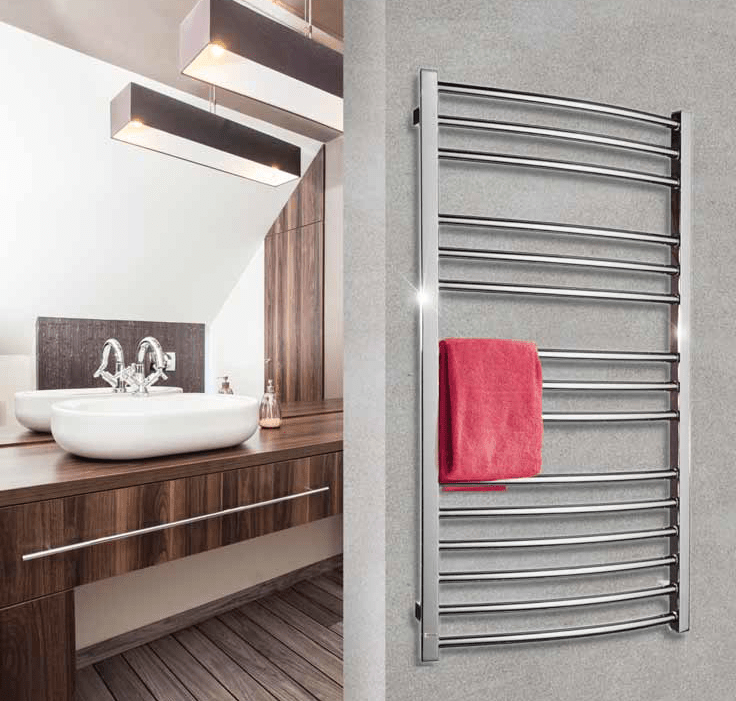 Полотенцесушитель водяной Grota Calma для современной ванной