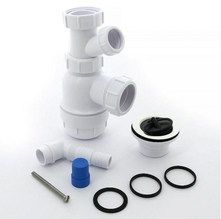 Сифон для раковины McAlpine MRSK3 цвет Белый