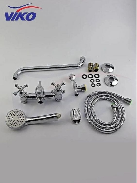 Смеситель для ванны Viko V-1225 универсальный Хром