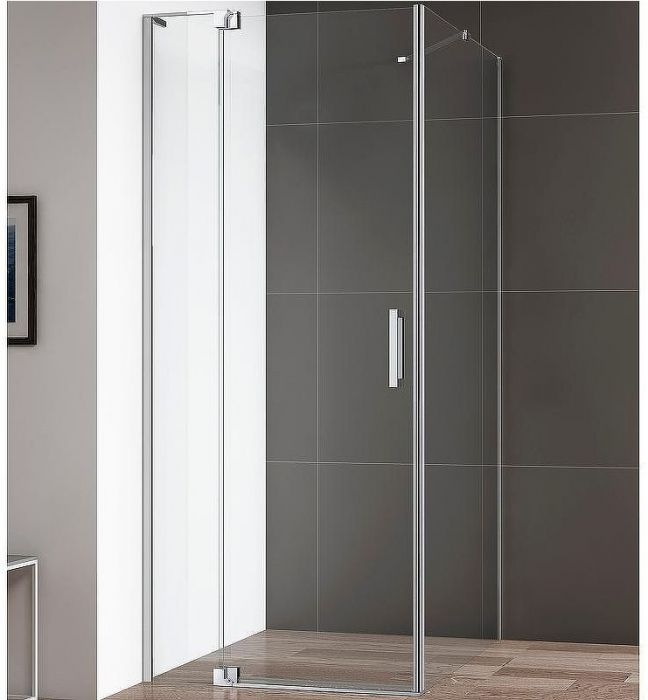 Душевой уголок Cezares Slider 90x90 SLIDER-AH-1-90-80/90-C-Cr профиль Хром стекло прозрачное