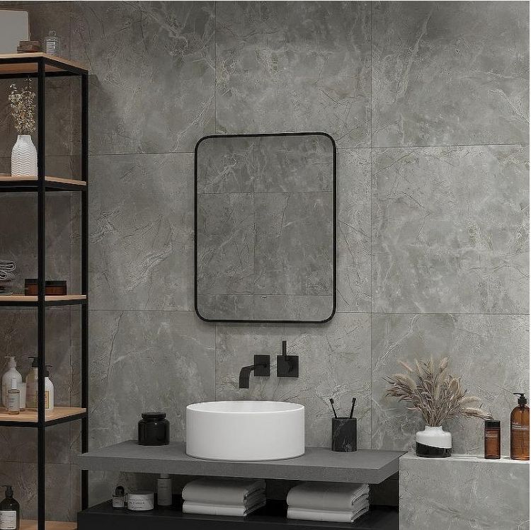 Зеркало Континент Torry 600х700 ЗЛП1534 с подсветкой с бесконтактным выключателем