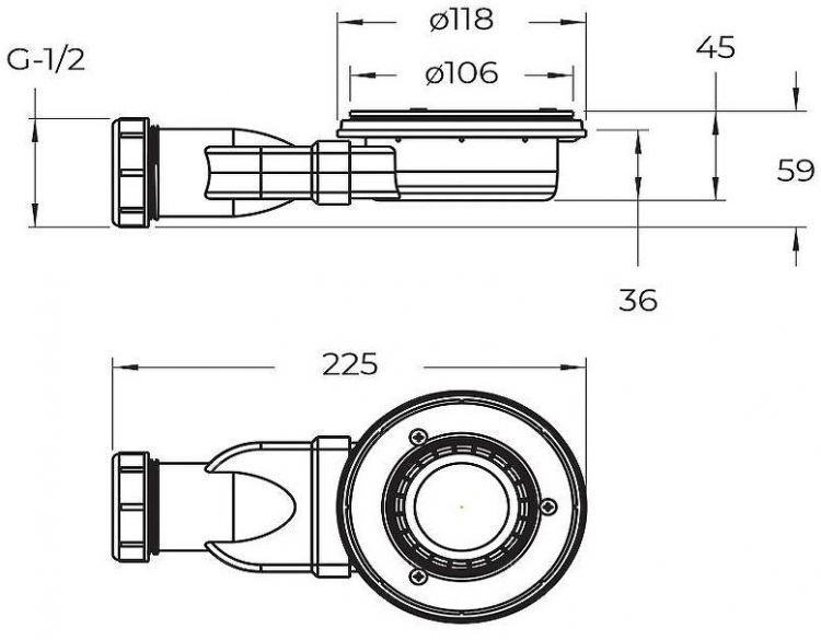 Душевой поддон из искусственного камня BelBagno Uno 90x90 TRAY-MR-UNO-R-90-550-35-W-BO Белый Душевой поддон из искусственного камня BelBagno Uno 90x90 TRAY-MR-UNO-R-90-550-35-W-BO Белый