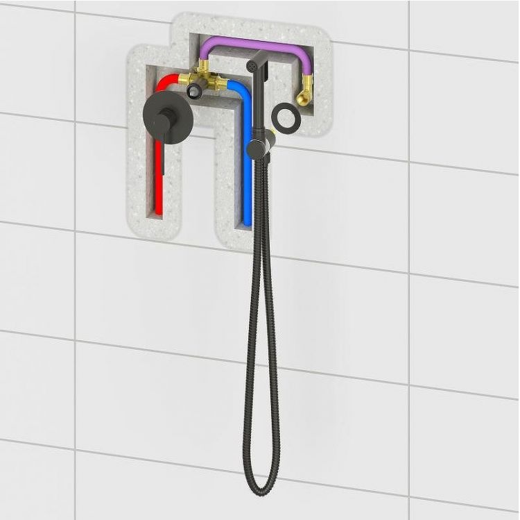 Гигиенический душ со смесителем Timo Saona 2389/13SM цвет Никель