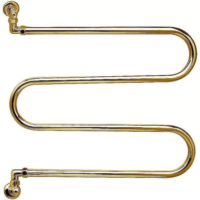 Водяной полотенцесушитель Margaroli Vento 400GO Золото