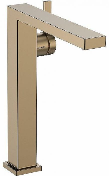 Смеситель для раковины Hansgrohe Tecturis E 73070140 Бронза