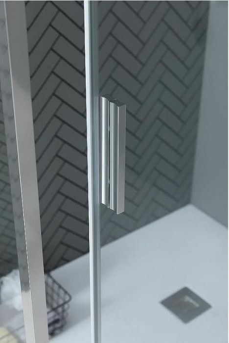 Душевой уголок Aquanet Pleasure Evo AE65-130x80-CT 130x80 324121 профиль Хром стекло прозрачное