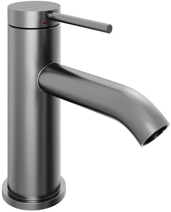 Смеситель для раковины Abelsberg Fluida ERF22001GM цвет Космическая сталь Смеситель для раковины Abelsberg Fluida ERF22001GM цвет Космическая сталь