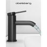 Смеситель для раковины Abelsberg Fluida ERF22001GM цвет Космическая сталь Смеситель для раковины Abelsberg Fluida ERF22001GM цвет Космическая сталь