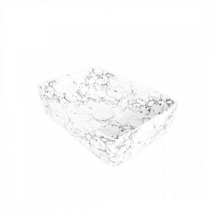 Раковина-чаша Maretti Umbria 47,5 UM13NS03-740MR цвет Белый мрамор