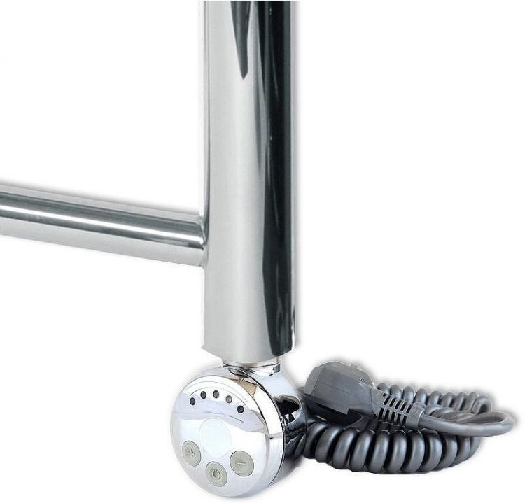 Электрический полотенцесушитель Ника Arc ЛД Эл. 80x60 Хром