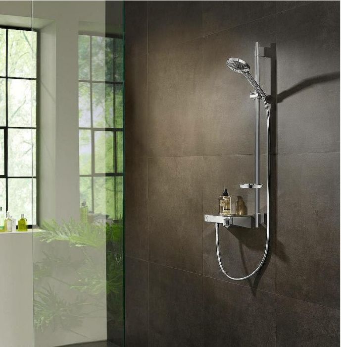 Смеситель для душа Hansgrohe Ecostat Select 13171000 с термостатом Хром