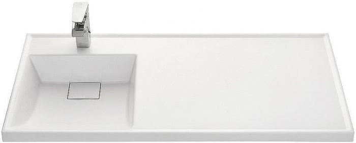 Раковина Aquaton Лондри 120 L 1A72843KLH01L с местом под стиральную машину Белая