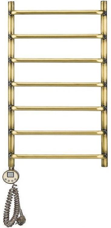 Электрический полотенцесушитель Domoterm Стефано П7 400x700 АБР EL Античная бронза