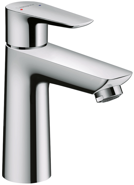 Hansgrohe Talis E, Смеситель для раковины, с донным клапаном, Цвет: хром