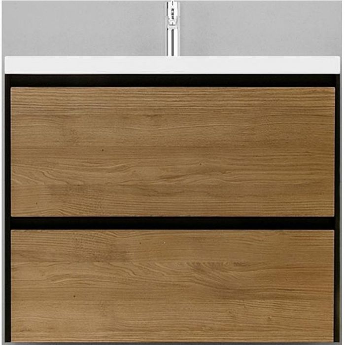 Тумба под раковину Velvex Klaufs 90.2Y tpKLA.90.2Y-617.217 подвесная Черная Шатанэ