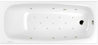 Акриловая ванна Whitecross Layla 170x75 0102.170075.100.RELAX.BR с гидромассажем