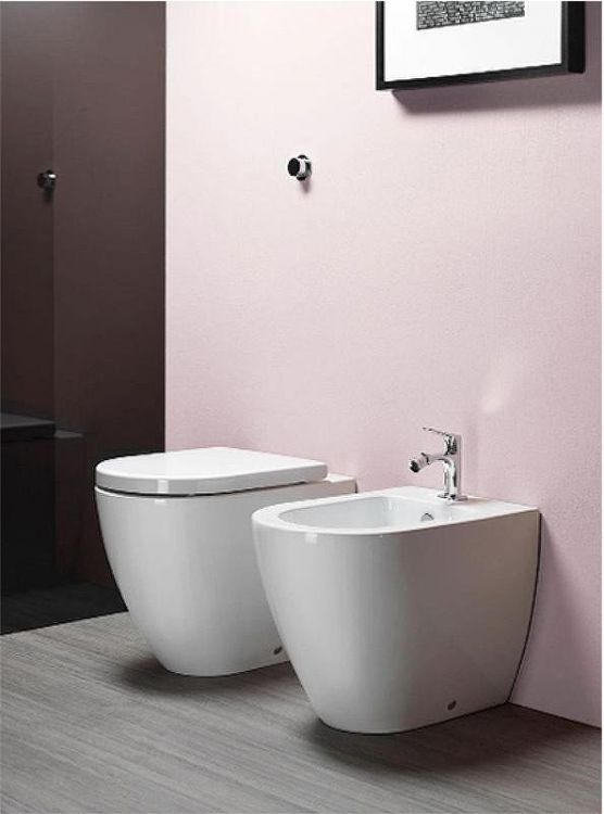 Биде GSI Pura 8869111 Белое