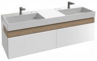 Тумба под раковину Jacob Delafon Terrace 150 см EB1734RU-G1C-G1C, белый блестящий