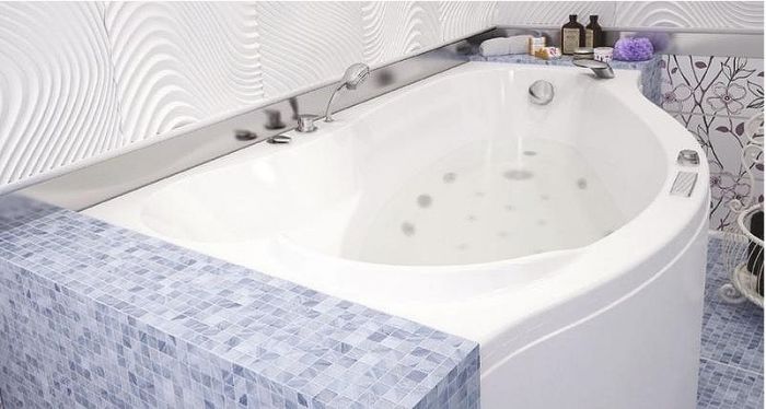 Акриловая ванна Aquanet Palma 170x90 L 205737 без гидромассажа