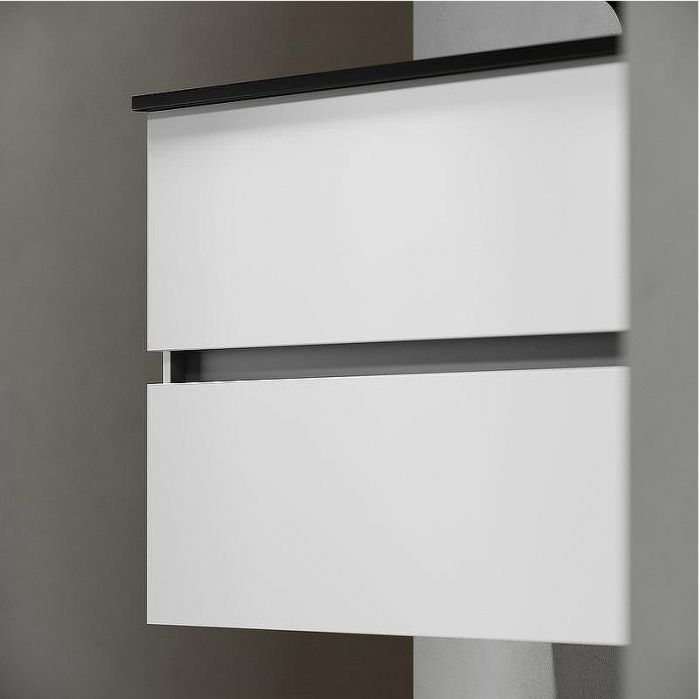 Тумба под раковину Sancos Urban 120 UR120-2W подвесная Белый глянец