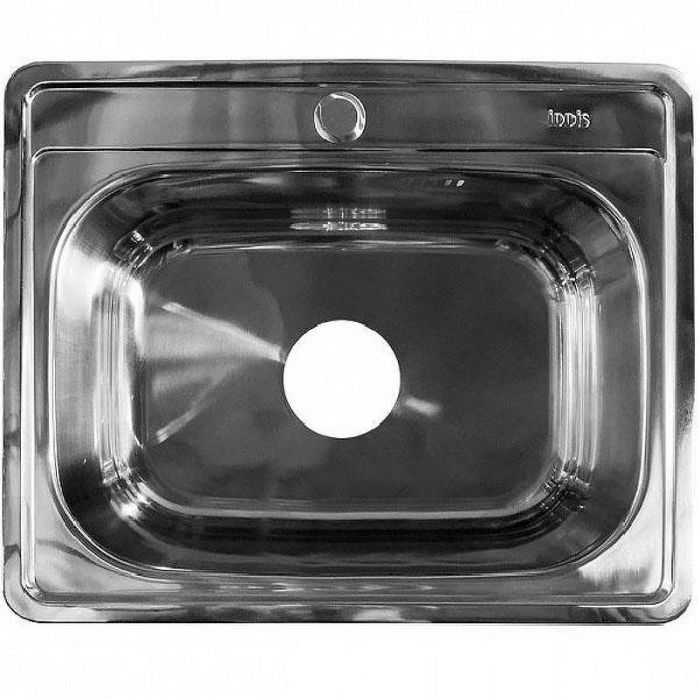 Кухонная мойка Iddis Basic 53 BAS53P0i77 Полированный хром