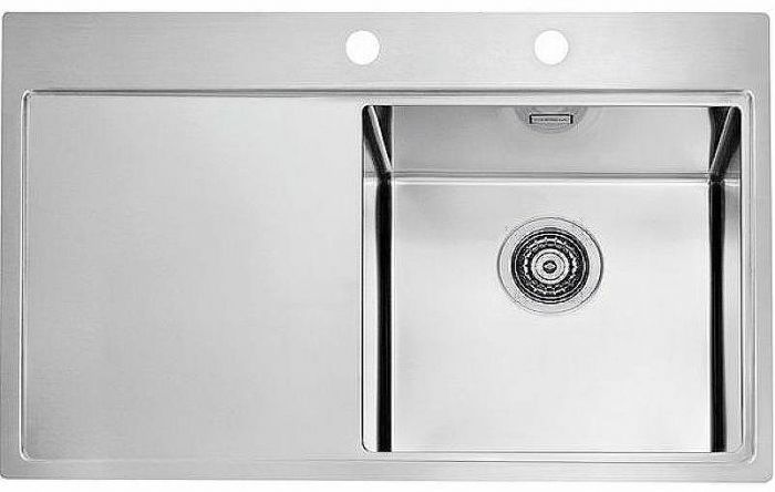 Кухонная мойка Alveus Pure 40R KMB-90 790x525 1103651 Брашированная сталь