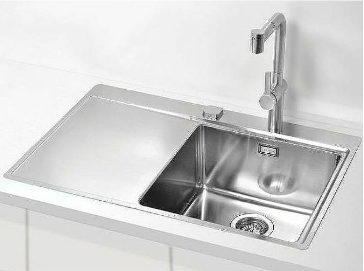 Кухонная мойка Alveus Pure 40R KMB-90 790x525 1103651 Брашированная сталь