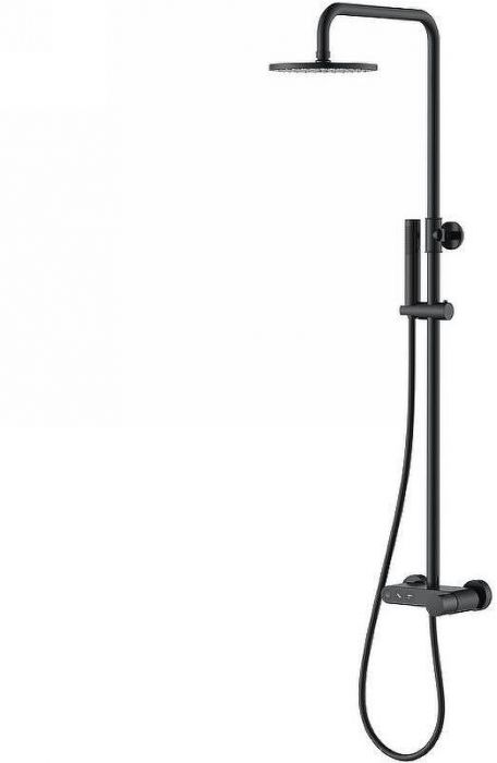 Душевая система Boheme Stick 128-BB.2 Черная матовая