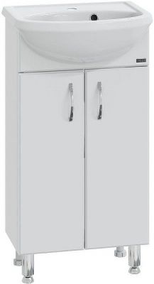 Тумба под раковину СанТа Уют 45 201084 Белая