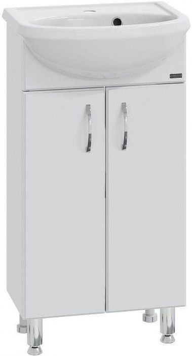 Тумба под раковину СанТа Уют 45 201084 Белая