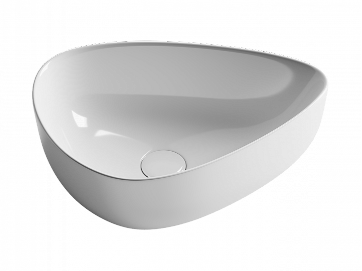Умывальник чаша CERAMICANOVA Element накладная ассиметричной формы CN5026 Умывальник чаша CERAMICANOVA Element накладная ассиметричной формы CN5026