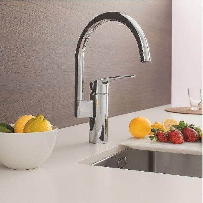 Смеситель для кухни Grohe Eurosmart 33202003 Хром