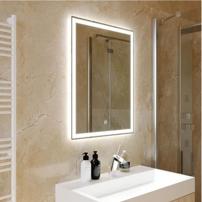 Зеркало Mixline Норма-Лайт 60 550407 с подсветкой с сенсорным выключателем