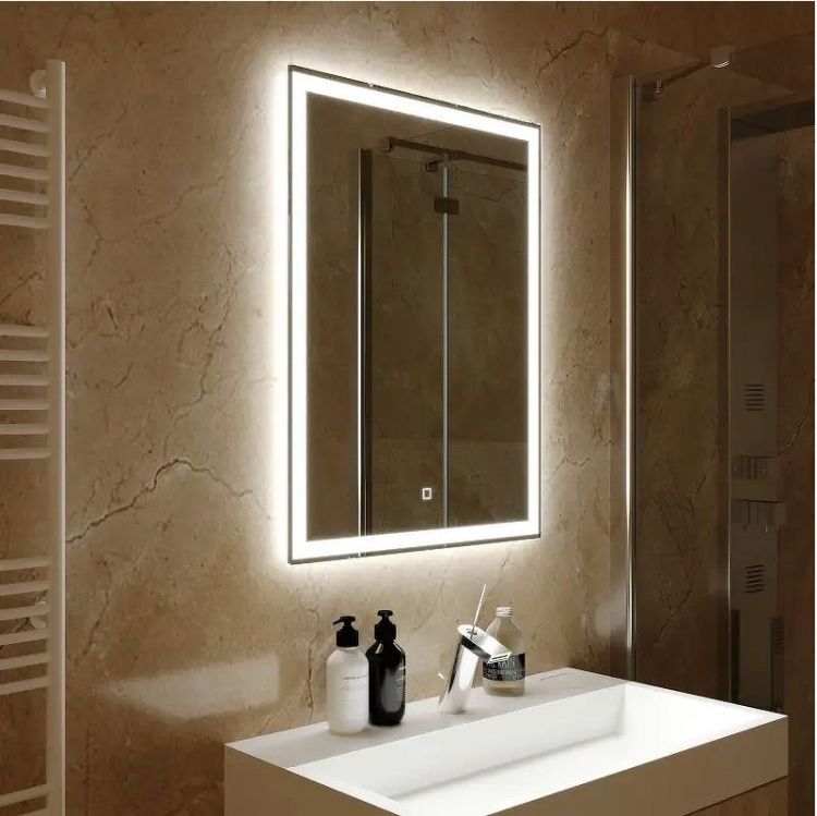 Зеркало Mixline Норма-Лайт 60 550407 с подсветкой с сенсорным выключателем