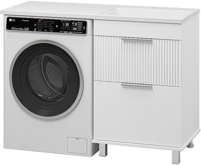 Тумба под раковину Brevita Enfida 120 ENF-07060-012Я Белая матовая