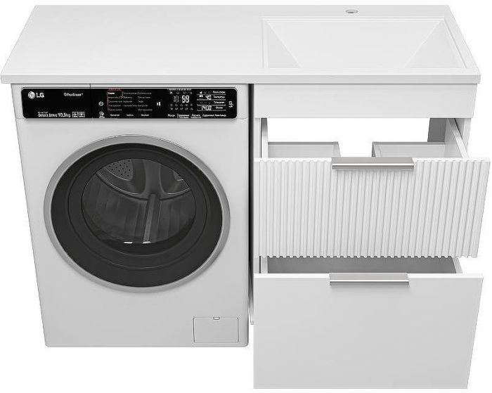Тумба под раковину Brevita Enfida 120 ENF-07060-012Я Белая матовая