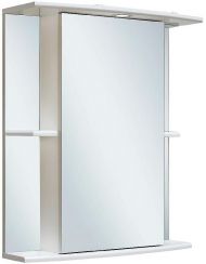 Зеркальный шкаф Runo Мадрид 60 R 00000000036 с подсветкой Белый