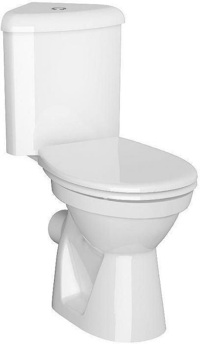 Унитаз компакт Vitra Arkitekt 9754B003-7201 угловой с бачком и сиденьем Микролифт