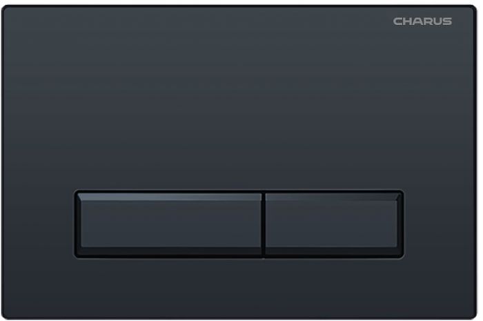 Клавиша смыва Charus Raiden FP.321.DW.01 цвет Черный матовый