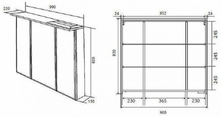Зеркальный шкаф 1MarKa Соната 90 Ц0000007615 с подсветкой Белый глянец Зеркальный шкаф 1MarKa Соната 90 Ц0000007615 с подсветкой Белый глянец