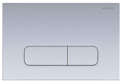 Клавиша смыва Aquatek PNS-0000008 цвет Хром матовый
