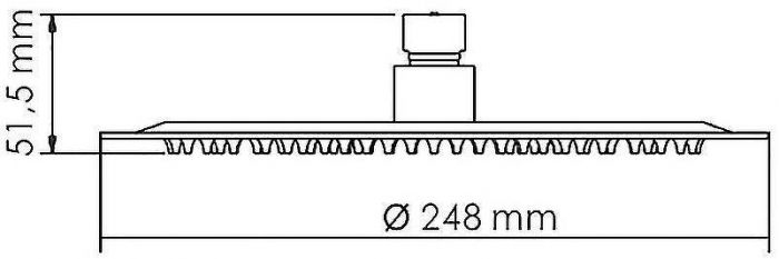 Душевая система WasserKRAFT Wern A4248.097.121.275.100.276 Thermo с термостатом Никель